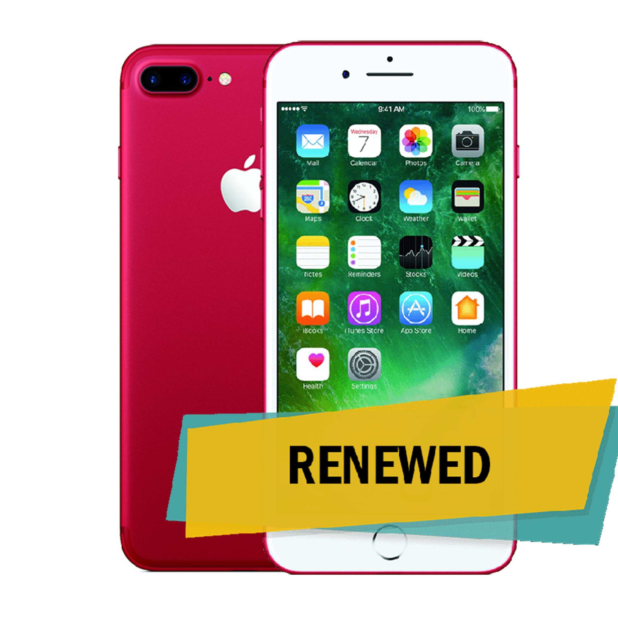 Buy Refurbished Apple iPhone 7 Plus (128GB, Red) Online - Croma